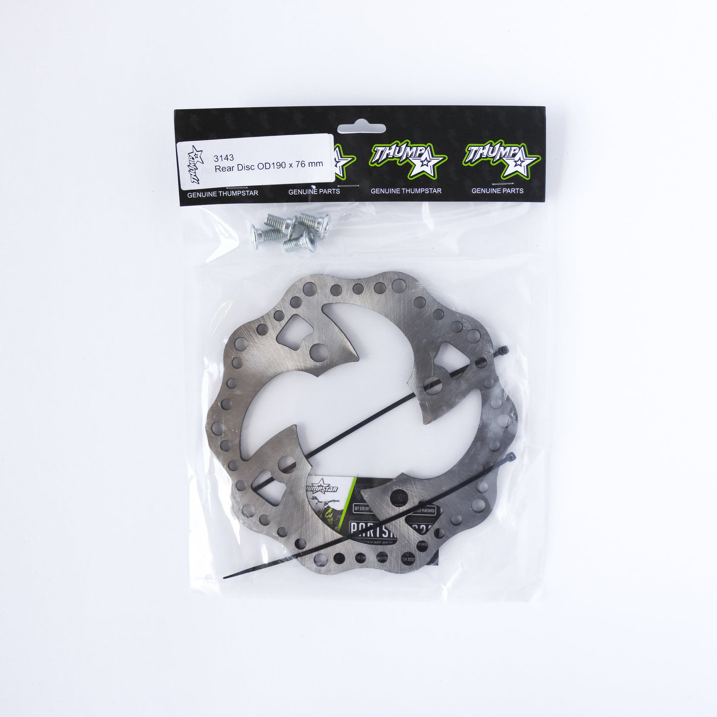 Thumpstar TS-3143 Rear Brake Disc Complete Assembly V5 for dirt bikes and off-road motorcycles