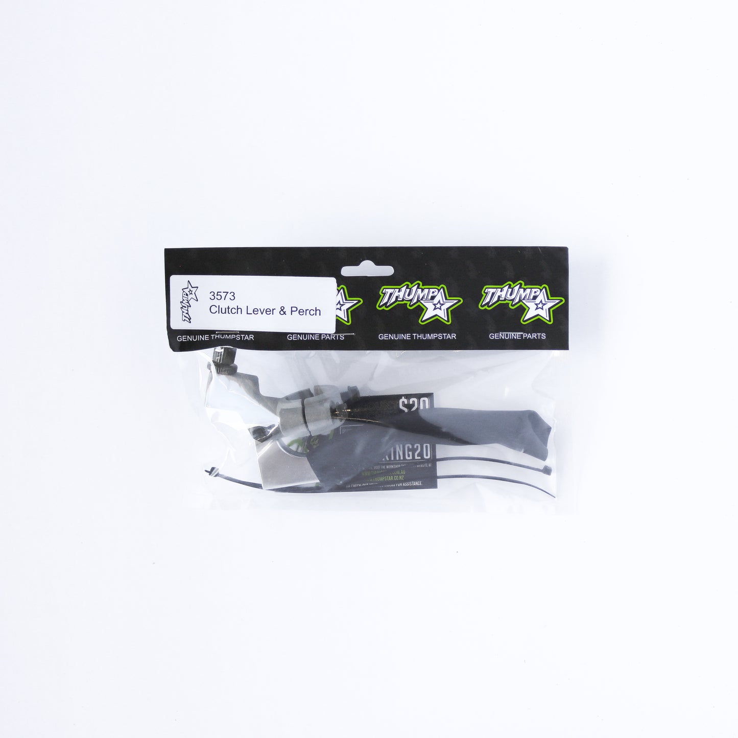 Thumpstar TS-3573 Clutch Lever and Perch Assembly for dirt bikes and off-road motorcycles