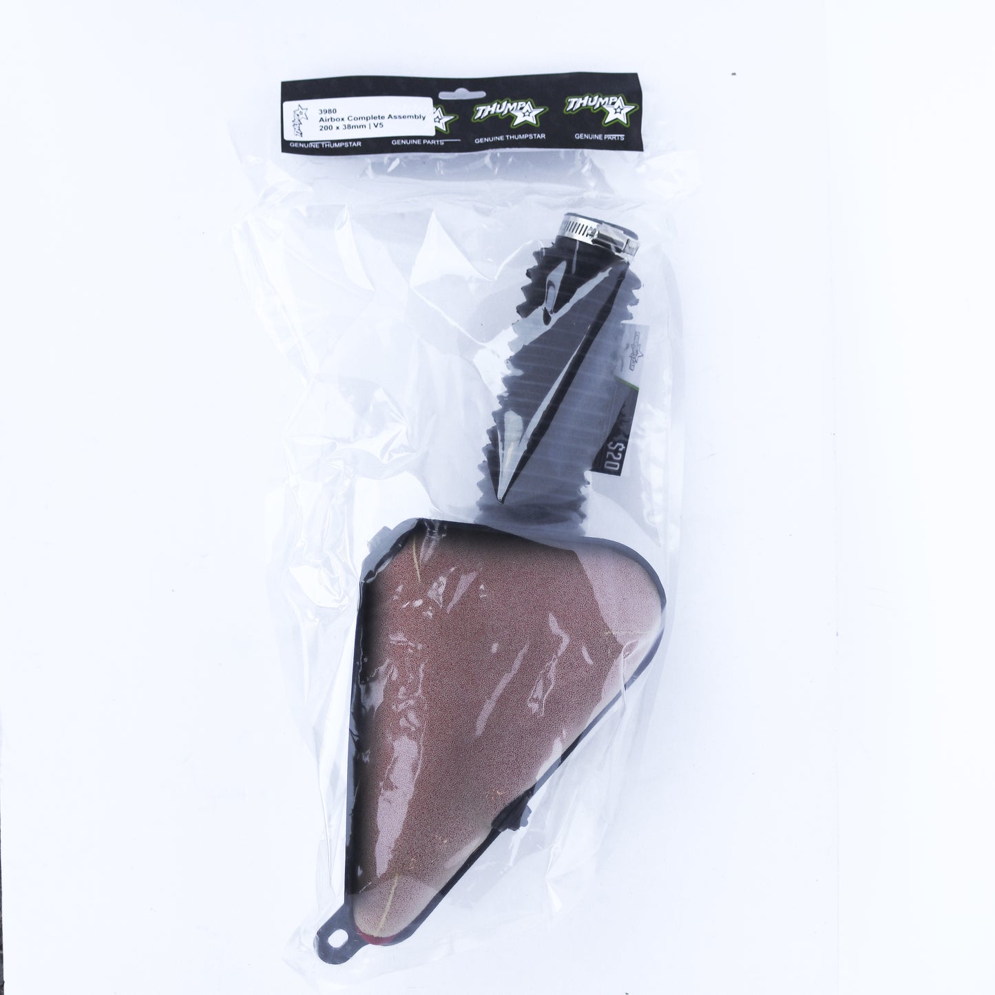 Thumpstar TS-3980 Complete Air Box and Filter V5 for dirt bikes and off-road motorcycles