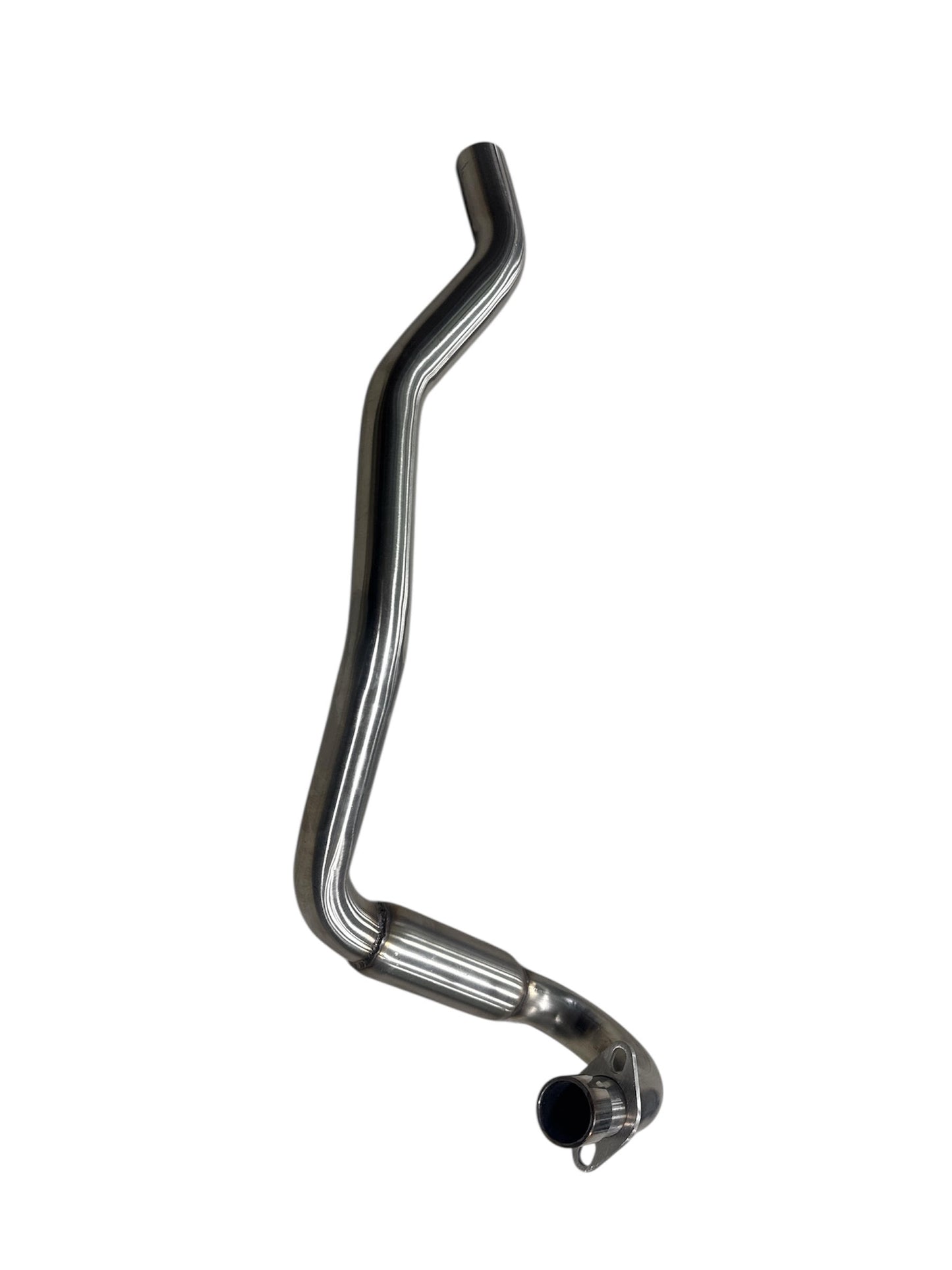 TS-3988 stainless steel exhaust header pipe for V5 models, 28/45/35mm OD