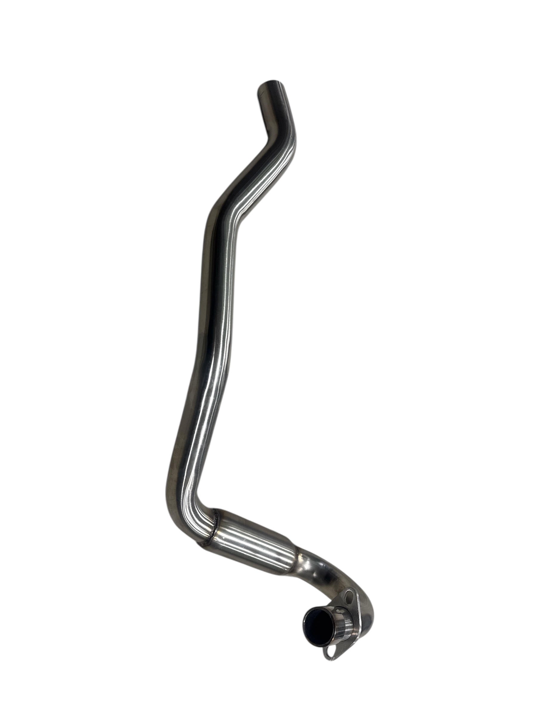 TS-3988 stainless steel exhaust header pipe for V5 models, 28/45/35mm OD