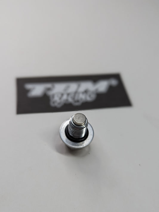 TS-TDM-MXA0818 silver magnetic drain plug – durable engine oil plug for motocross and pit bikes