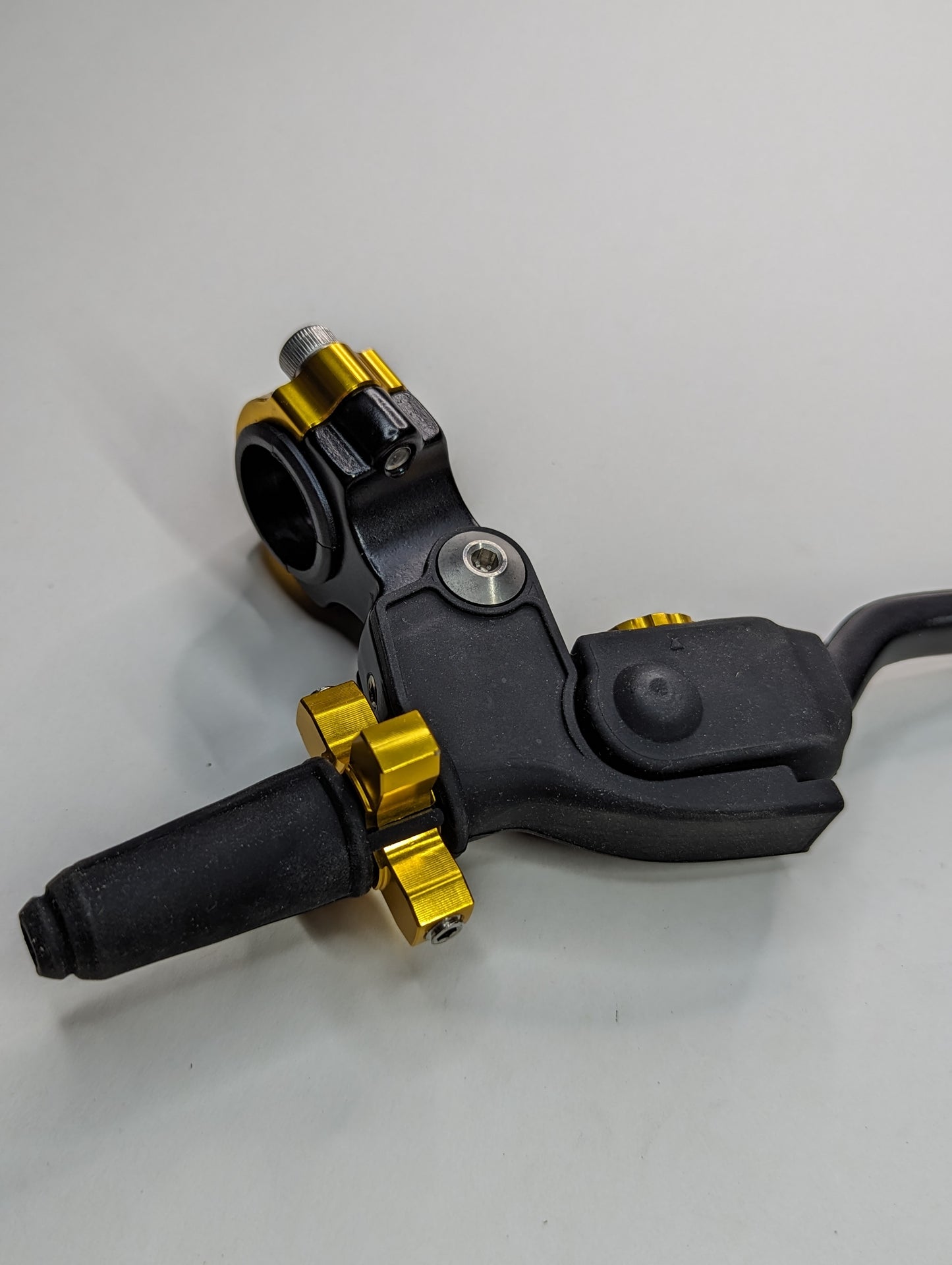 TS-TDM-MXA0894 folding clutch lever with perch – adjustable replacement for dirt bikes and motocross bikes
