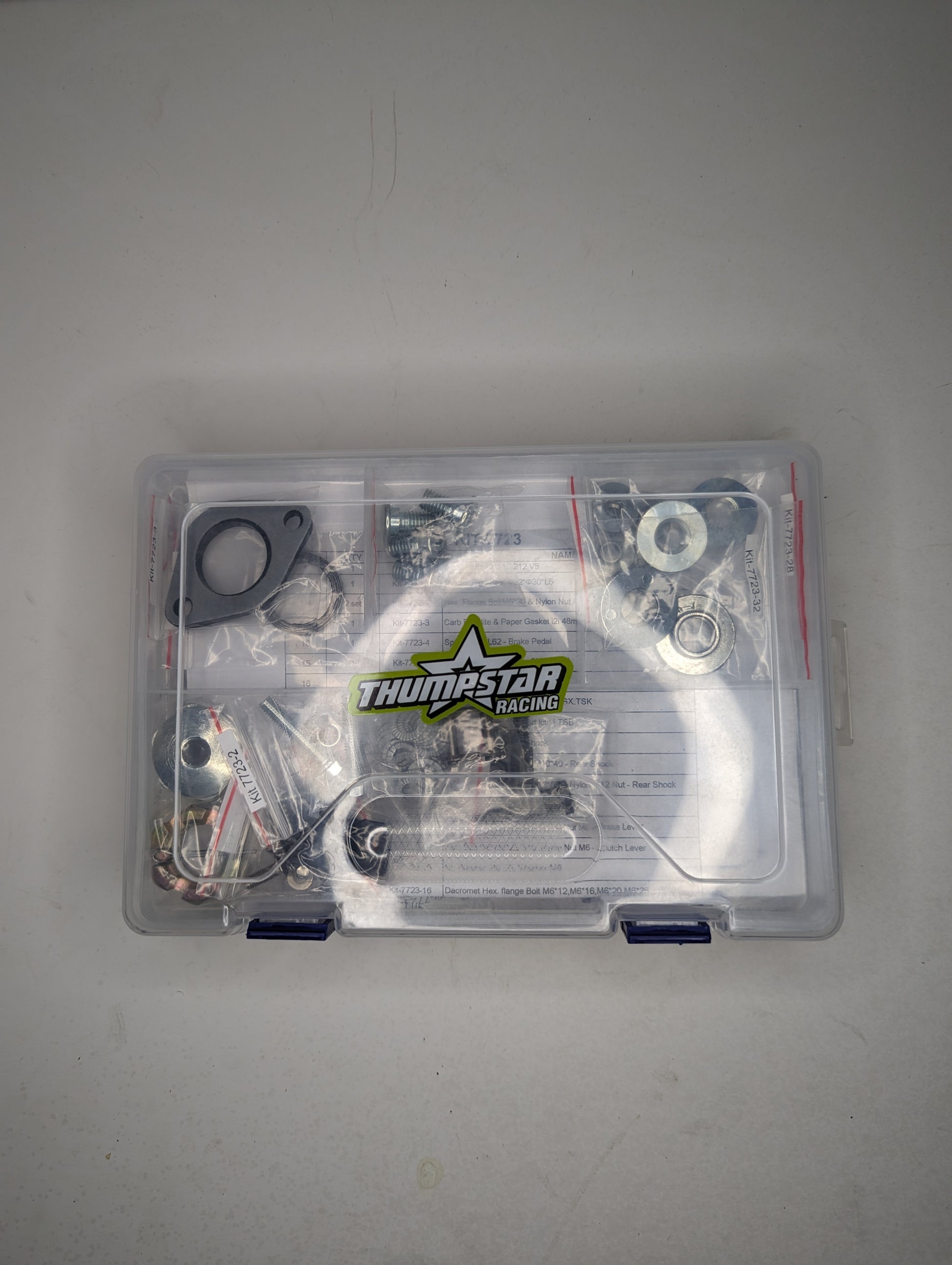 Thumpstar TS-7723 Small Parts Service Kit V5 Models TSK for dirt bikes and off-road motorcycles