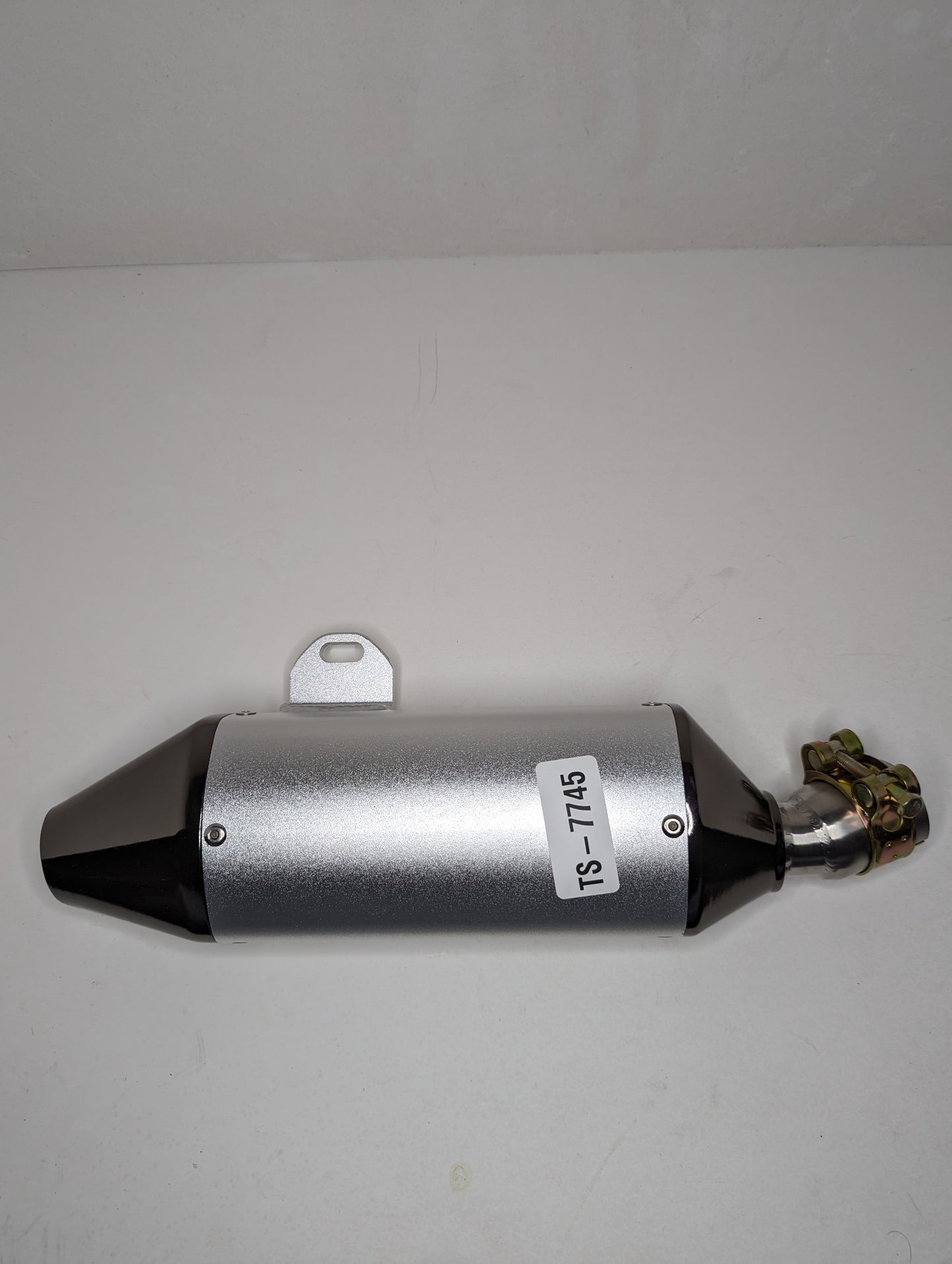 Muffler with spark arrestor insert V5 models TS-7745 – high-performance aftermarket exhaust for pit bikes and motocross bikes