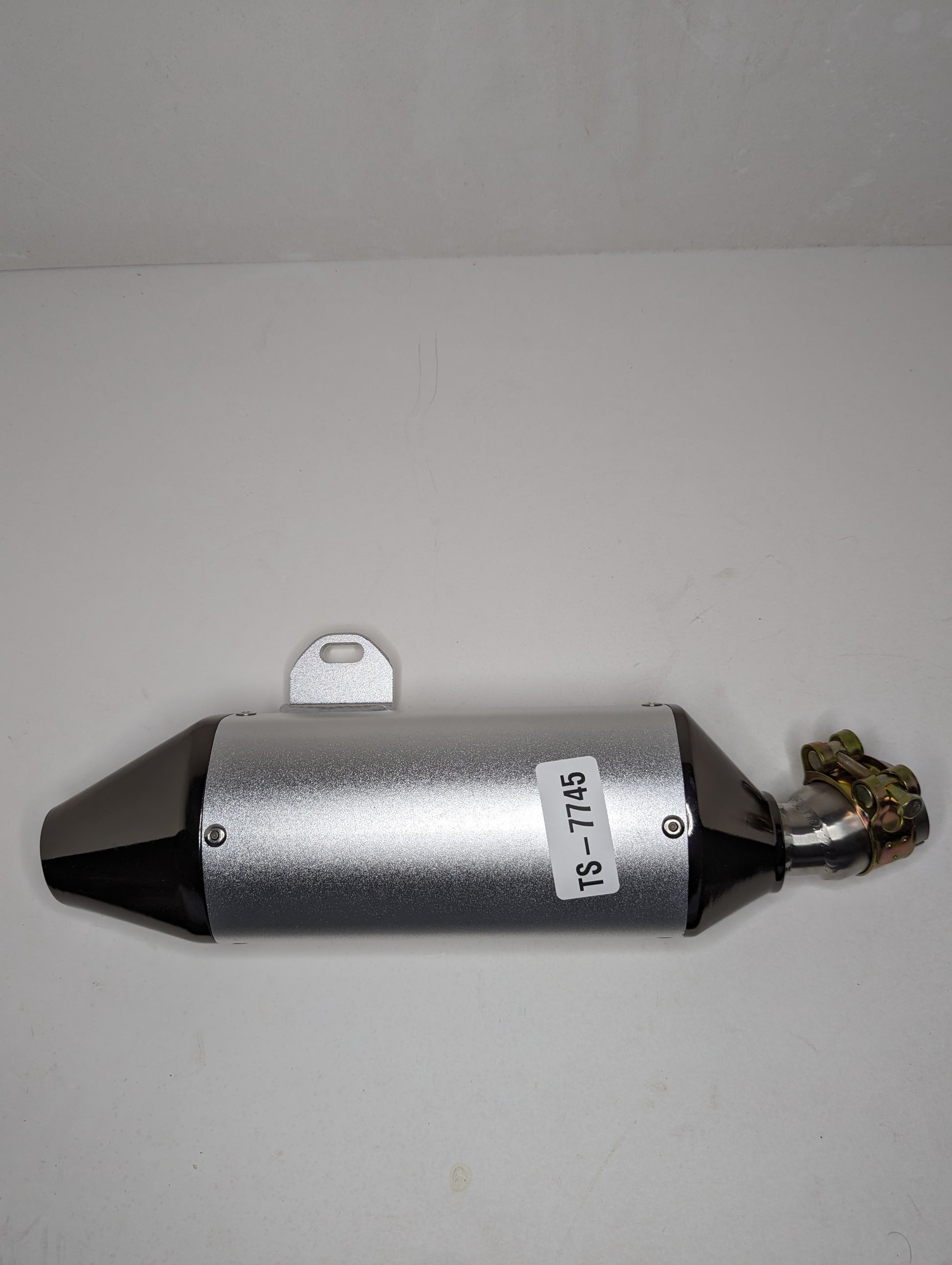 Muffler with spark arrestor insert V5 models TS-7745 – high-performance aftermarket exhaust for pit bikes and motocross bikes