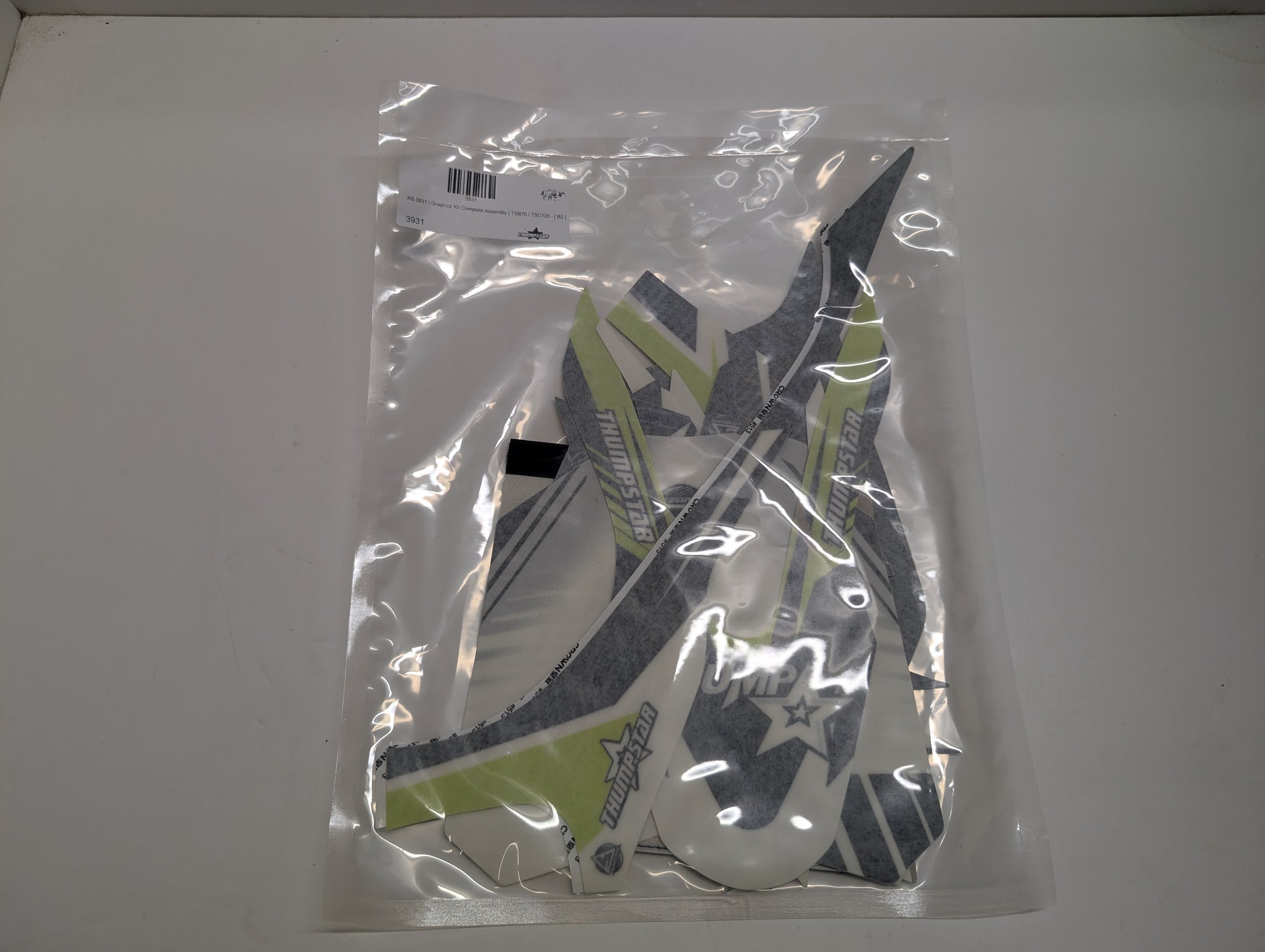 Thumpstar TS-3931 2024 Graphic Kit TSK for dirt bikes and off-road motorcycles, full body decal set