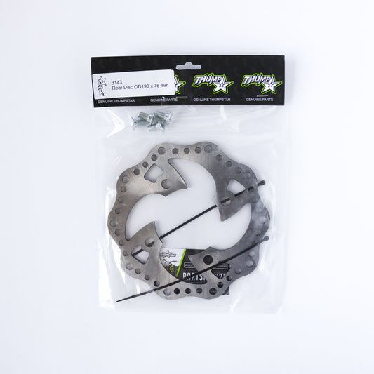 Thumpstar TS-3143 Rear Brake Disc Complete Assembly V5 for dirt bikes and off-road motorcycles