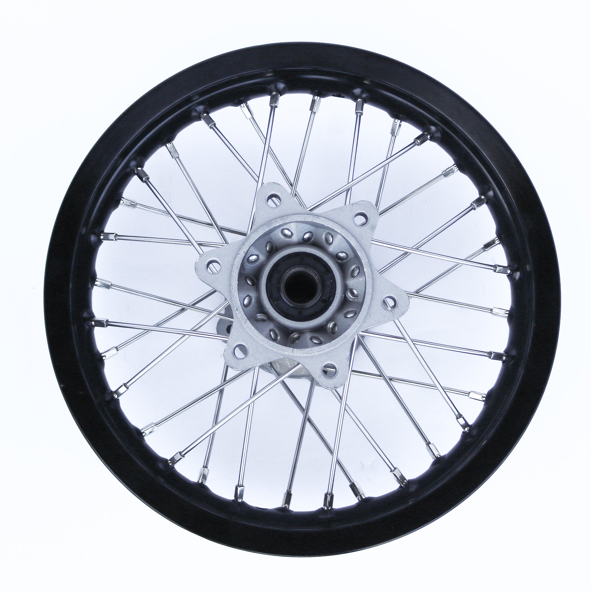 Thumpstar TS-3852 80/100-12 Rear Rim Black for dirt bikes and off-road motorcycles