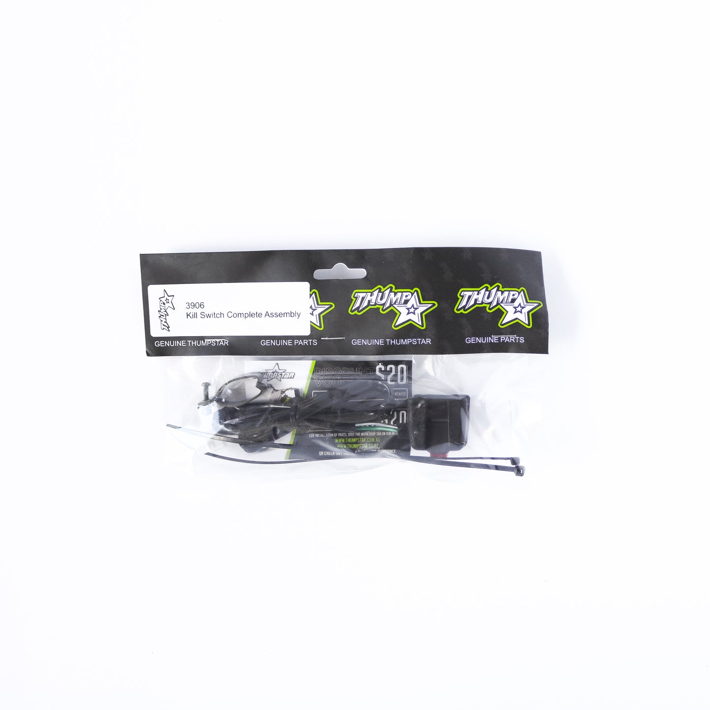 Thumpstar TS-3906 Kill Switch Complete Assembly for dirt bikes and off-road motorcycles