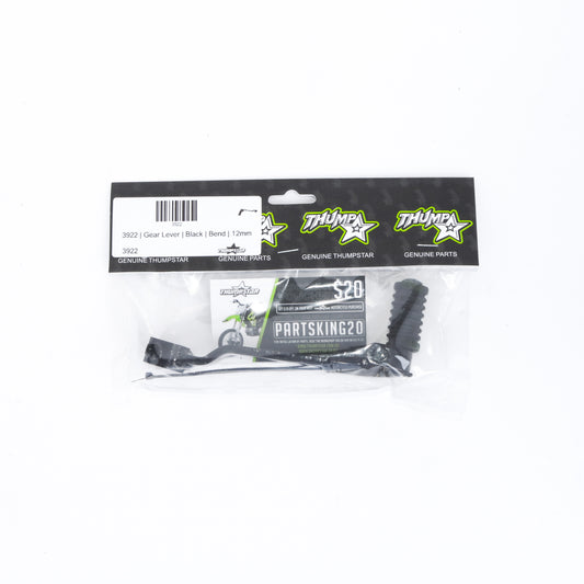 Thumpstar TS-3922B Gear Shifter Black for dirt bikes and off-road motorcycles