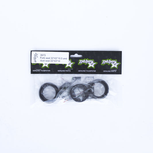 Thumpstar TS-3973 Fork and Dust Seal 33 x 43 x 10.55mm for dirt bikes and off-road motorcycles
