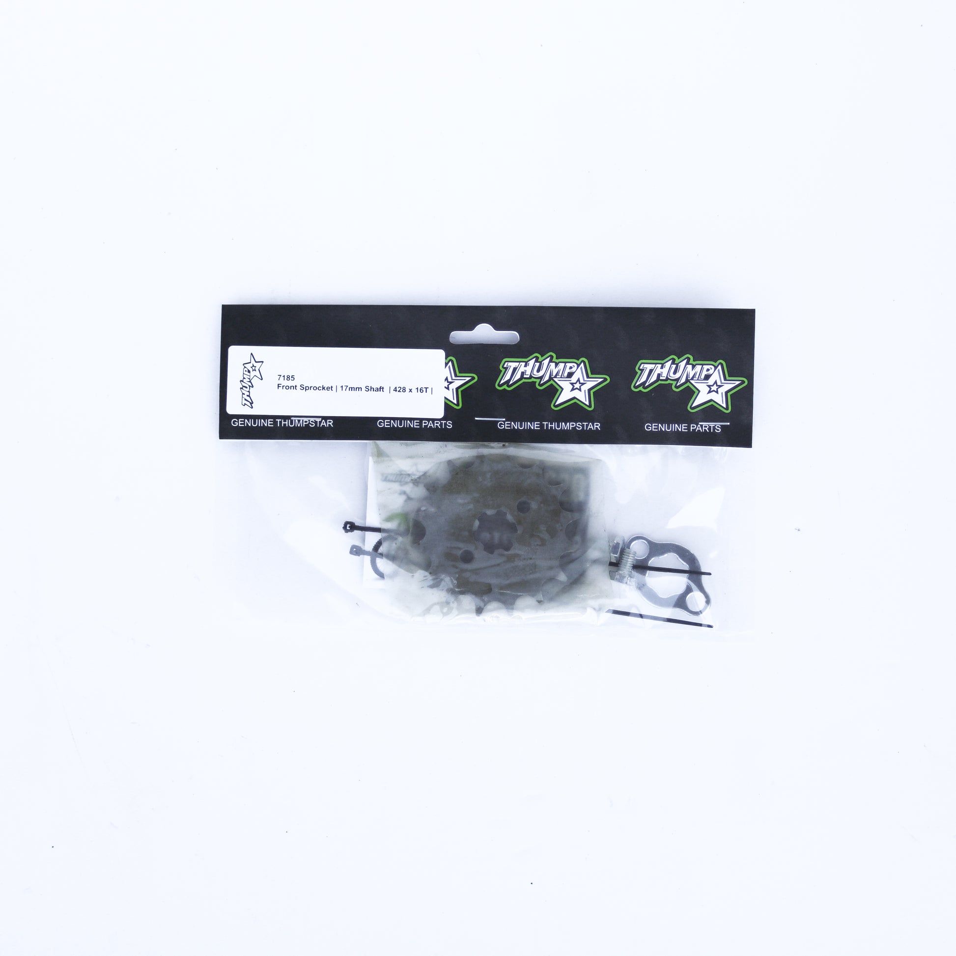 Thumpstar TS-7185 Front Sprocket 17mm 428 x 16T for dirt bikes and off-road motorcycles