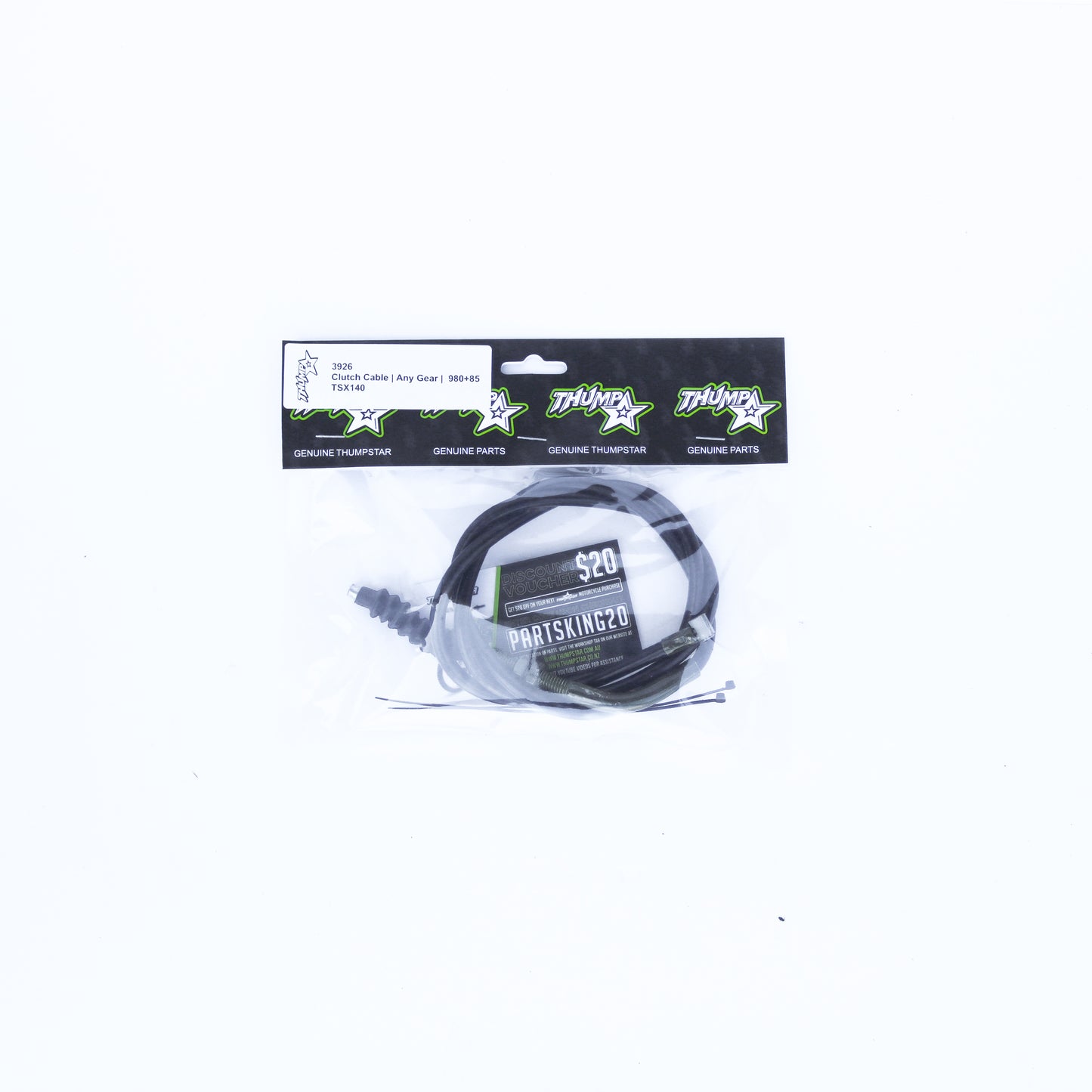 Thumpstar TS-3926 Clutch Cable for dirt bikes and off-road motorcycles