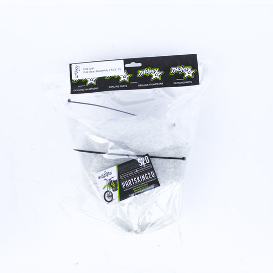 Thumpstar TS-P041394 Full Head Assembly 125CC TSK for dirt bikes and off-road motorcycles
