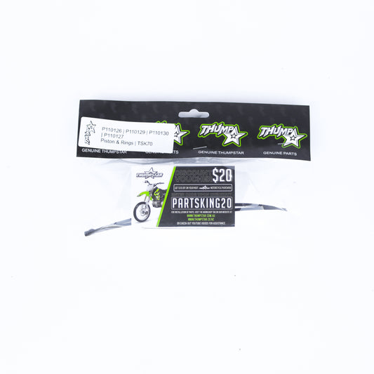 Thumpstar TS-PR70K 70CC Piston & Rings Set TSK for dirt bikes and off-road motorcycles